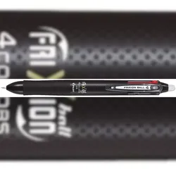 Pilot LKFB-80EF-B-E Tintenroller FriXion 4 - schwarz, 4-Farb-Tintenroller