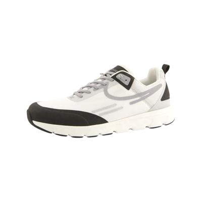 Sneaker TENHAAG "Tenhaag Sneaker Mesh", Herren, Gr. 42, Textil, grau, Schuhe Sneaker