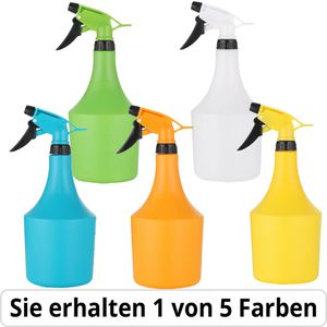 X-Clou Sprühflasche 7140141, 1 Liter, Kunststoff, verstellbare Düse