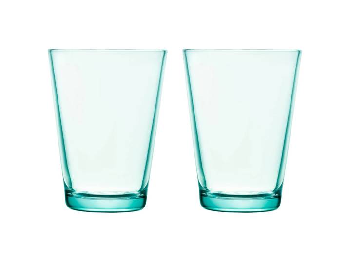 Iittala Verre à eau Kartio vert eau