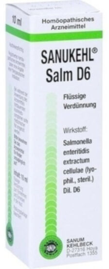 Sanum-Kehlbeck Sanukehl Salm D6 Gocce 10ml