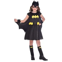 amscan Kinderkostüm Batgirl Classic Alter 3-4 Jahre, 98 - 104 cm