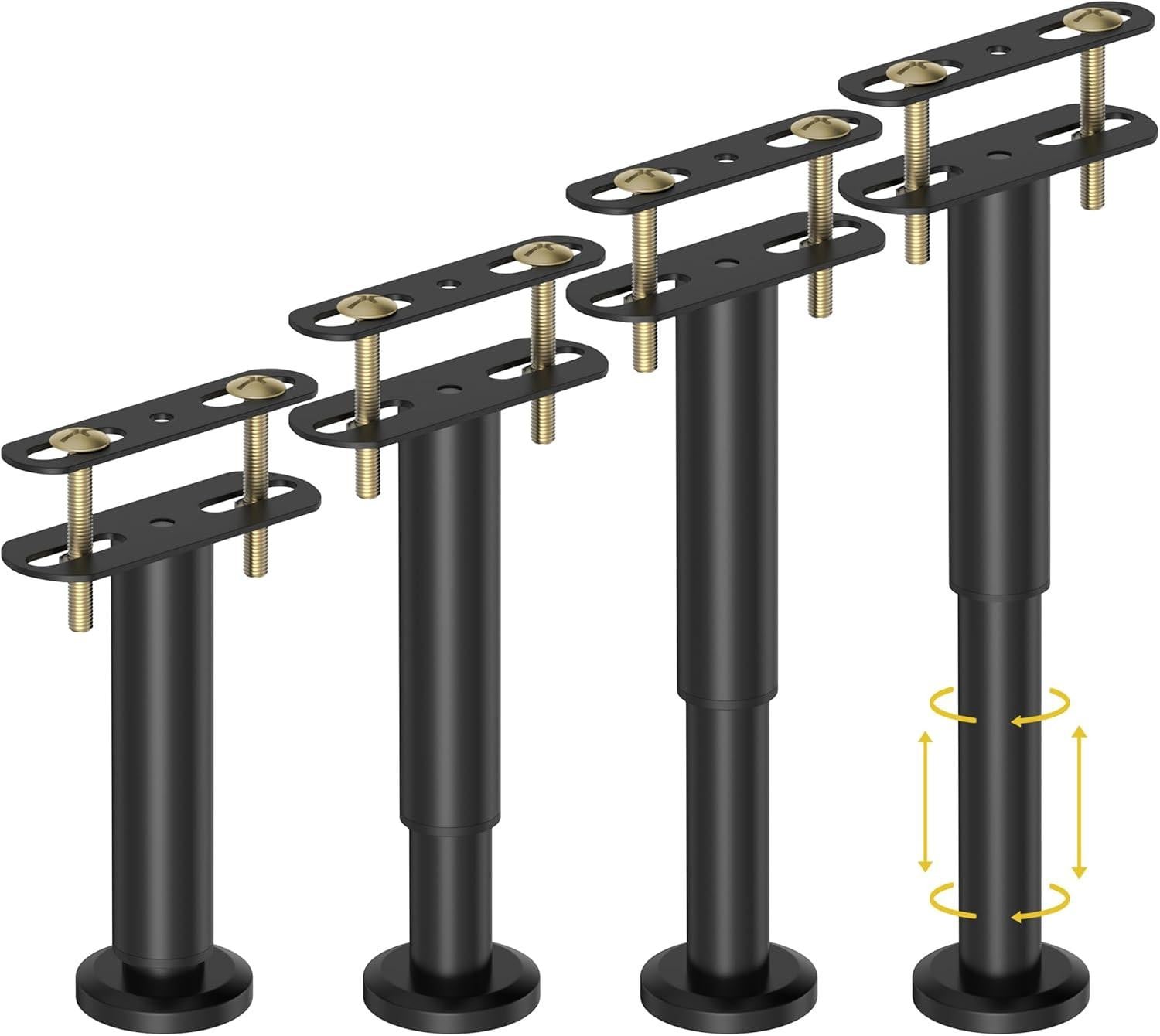 Set van 4 verstelbare meubelpoten, 18-32 cm