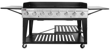Royal Gourmet GB8001B 8-Burner Gas Grill, 104,000 BTU Grill, Black