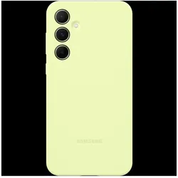 Samsung Silicone Case (Samsung Galaxy A35, Samsung Galaxy A55), Smartphone Hülle, Grün