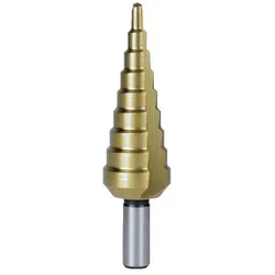 TERRAX by RUKO Stufenbohrer HSS TiN, gerade Nut - Gr. 1 - A101051TTX