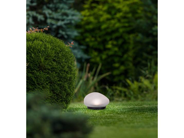 Näve Solar-Leuchtstein Guri 2er Set