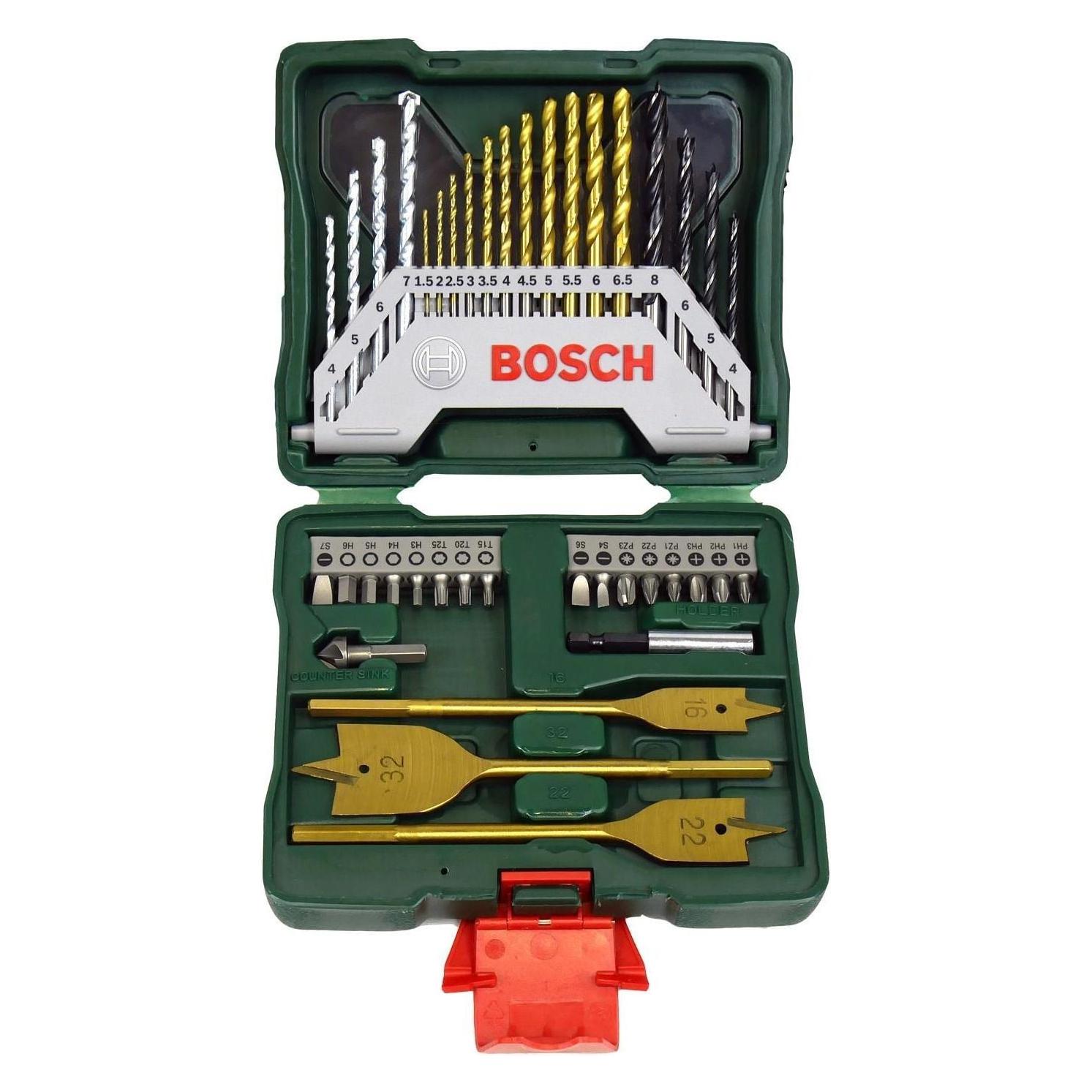 Bosch Zubehör X-Line TiN-beschichtetes Set, 40-tlg. (2607019600)