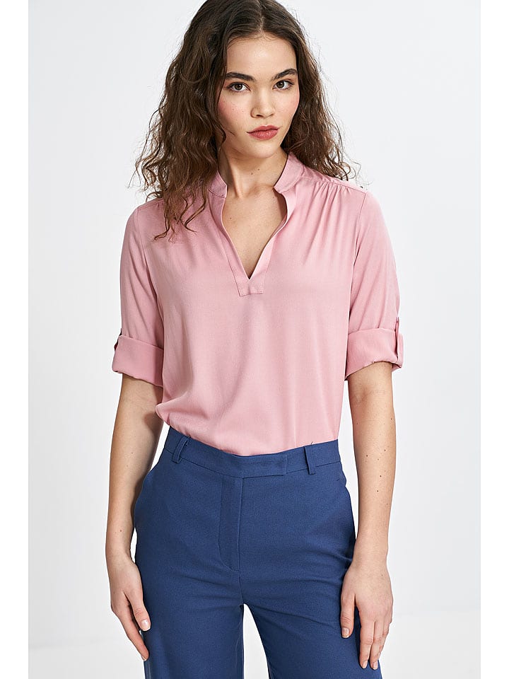 Nife Bluse in Rosa - 40