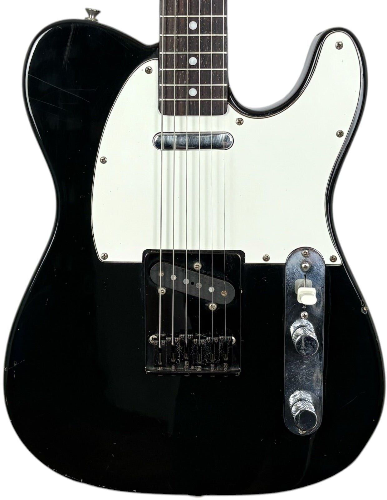 Fender Japan 72 Reissue Telecaster 1984-1987   schwarz - Refurbished