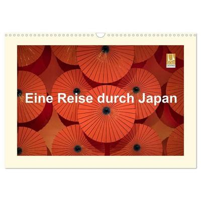 Eine Reise durch Japan (Wandkalender 2027 DIN A3 quer), CALVENDO Monatskalender