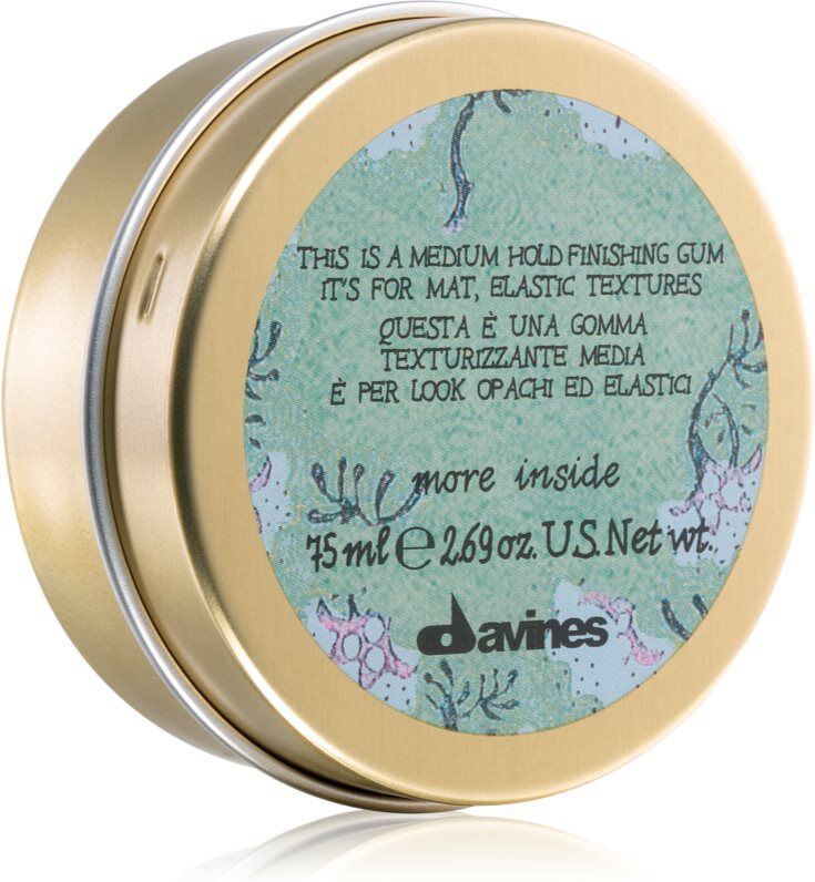 Davines More Inside Medium Hold Finishing Gum gomme coiffante effet mat 75 ml