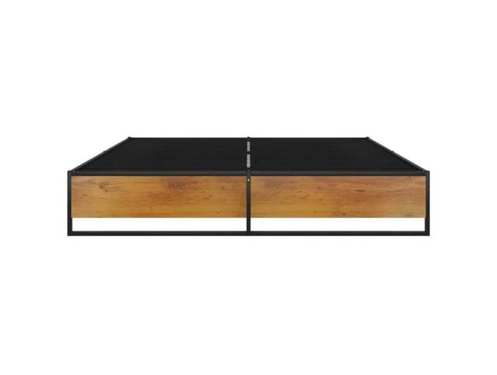 Lit 2 personnes Jill - Noir - 160x200 cm - Cadre de lit en métal
