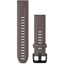 Garmin Quickfit®-Armband, Silikon, 20mm Wechselarmband - shale grey - 20mm