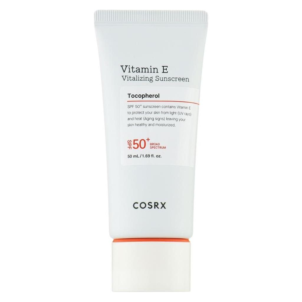 Cosrx Vitamin E Vitalizing Sunscreen Tocopherol SPF50+ (SPF 50+, 50 ml) (COSRX)
