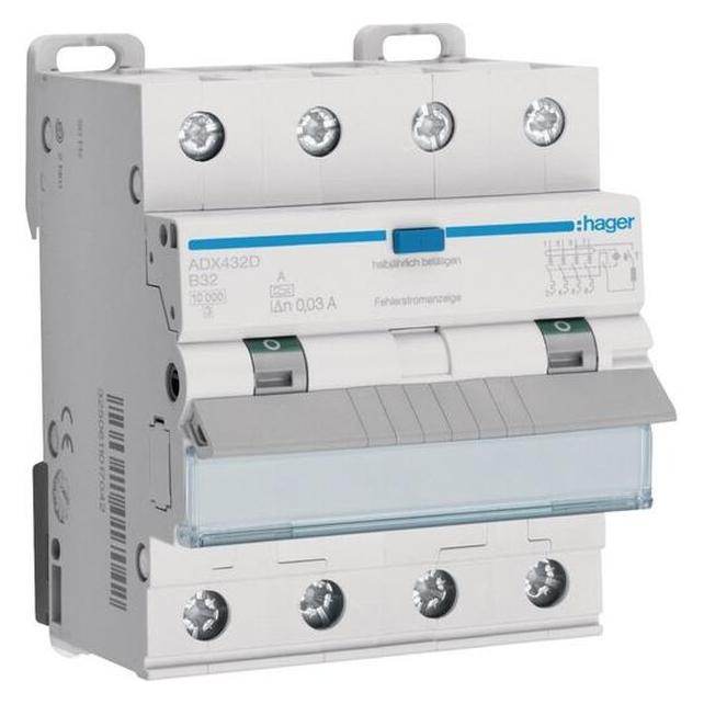 Hager FI/LS-Schalter (ADX432D)