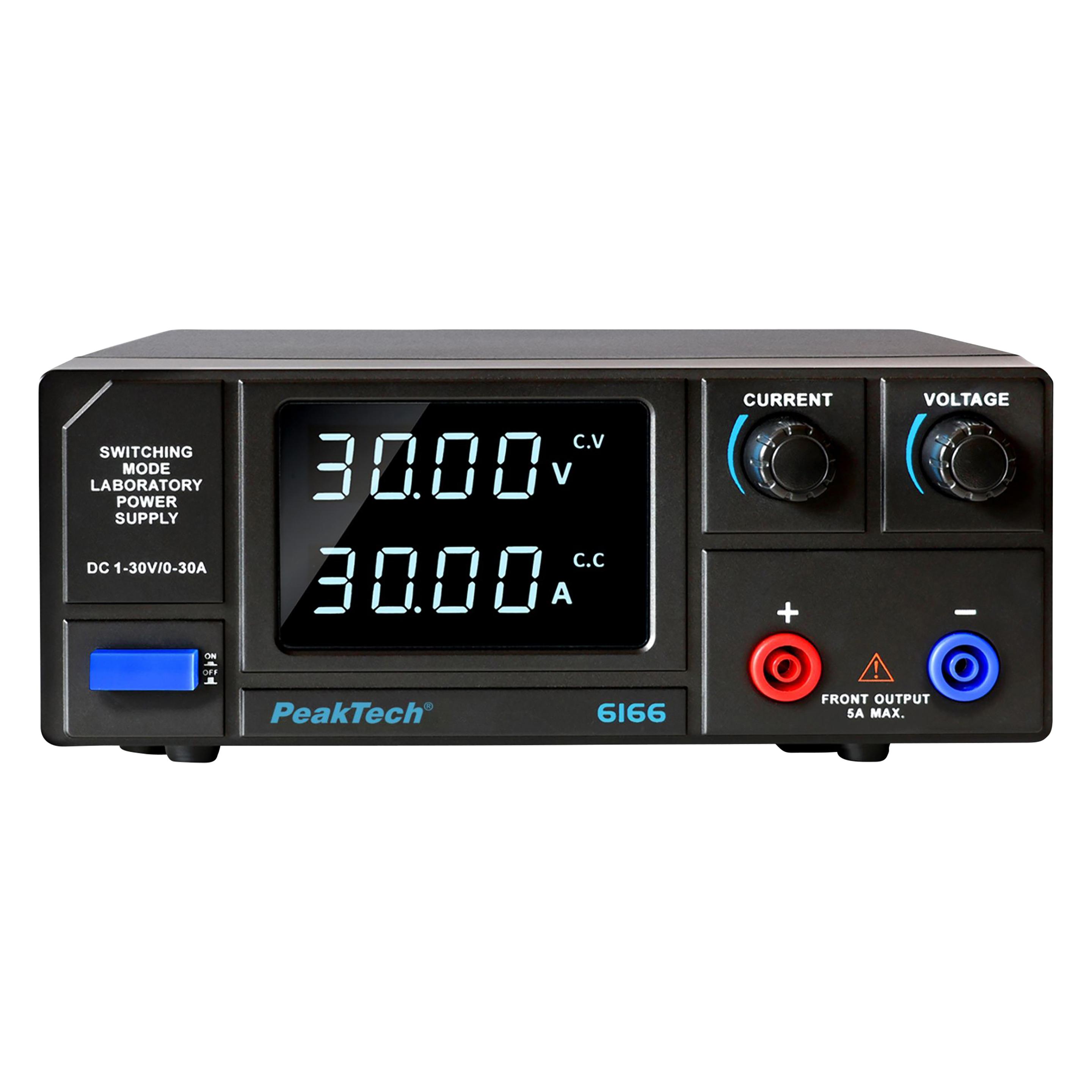 Peaktech Labornetzgerät P 6166, 1...30 V, 1...30 A, 900 W (P 6166)