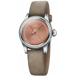 Oris Big Crown Pointer Date 29mm Rosé Lederband Damenuhr 01 534 7804 4052-07 5 14 02