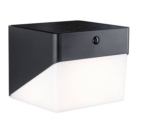 Paulmann 95746 Solar-Außenstandleuchte mit Bewegungsmelder LED 2.3W Schwarz