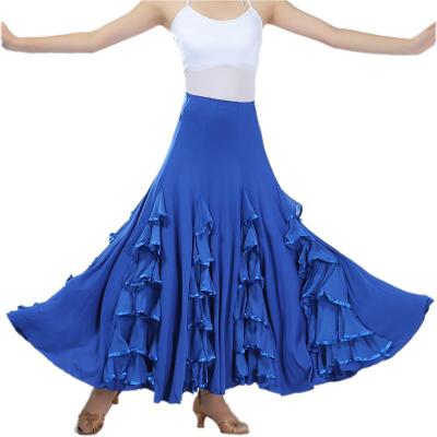 LightInthebox Elegant Mulberry Silk Dance Hall Waltz Long Skirt Unisize