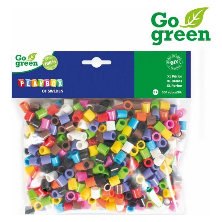 Playbox Bügelperlen Go Green XL 500 Stk. (2456412)