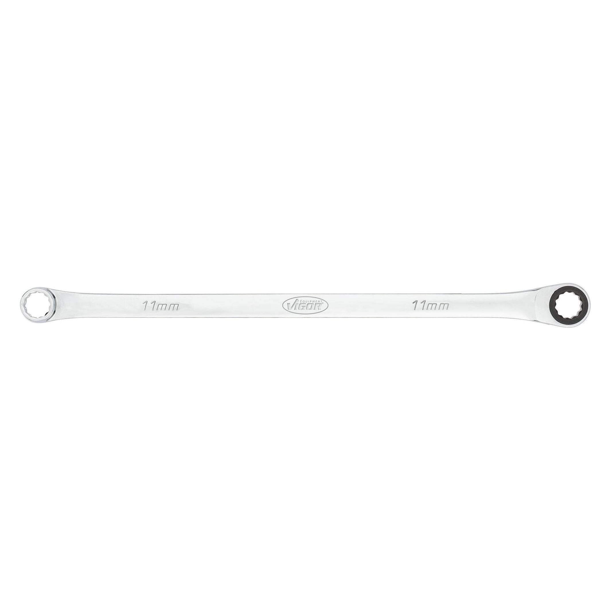 Vigor Ratschen-Ringschlüssel . extra lang V7031-11 SW 11 mm (11 mm) (V7031-11)