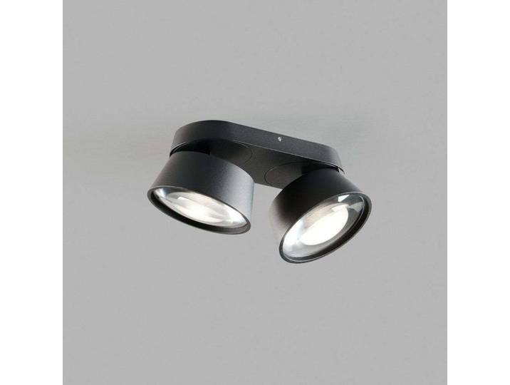 Vantage 2 LED-Spot schwarz 2-flg., verstellbar - Light-Point - Wohnzimmer - Aluminium