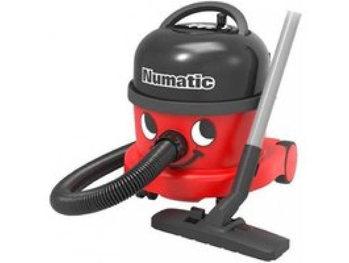 Aspirateur puissant NUMATIC 9 Litres en plastique rouge accessoires inclus 620 W 220 V - MONO