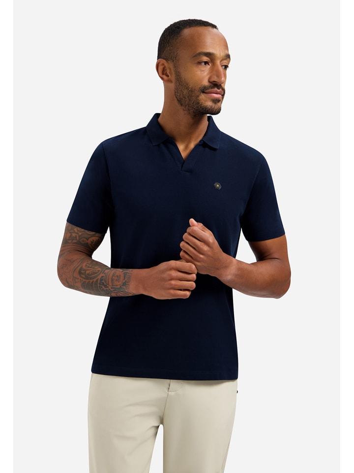 No Excess Poloshirt in Dunkelblau - XL
