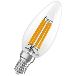 OSRAM E14 LED Lampe SUPERSTAR FILAMENT klar dimmbar 3,4W wie 40W neutralweißes Licht