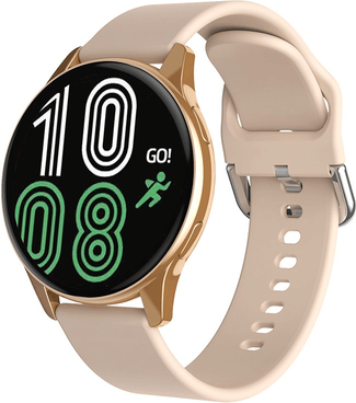Inspire Daily Merch Smart Watch With Wireless Charging Bluetooth Calls Custom Watch Face Fitness Bracelet For Men Women pink