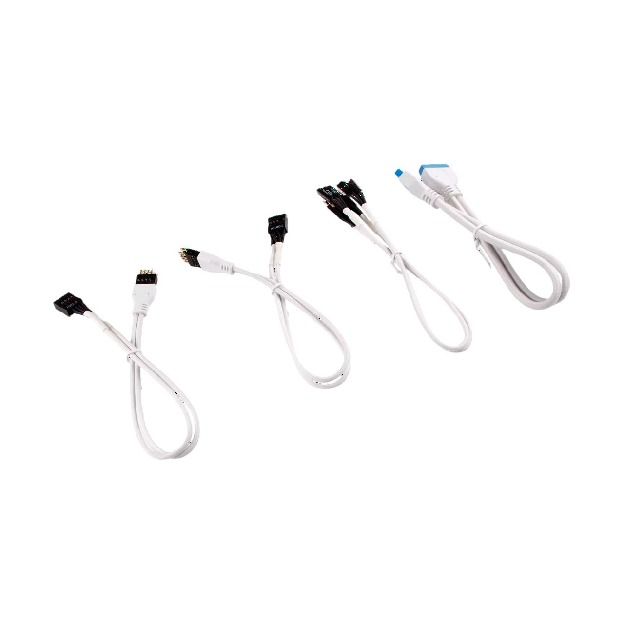 0.30m Corsair Premium Sleeved I/O Cable Extension Kit, White