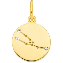 LEAF - KETTENANHÄNGER - STIER ZODIAC SIGN - gold