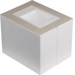 Hager SEVE09200 Schalungselement für Einbaueinheit E09 200x253mm aus Styropor Höhe 200mm