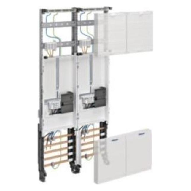 Hager HAG ZK33W3N Komplettfeld 2ZP,univ.Z,H 1050mm,2-feld (ZK33W3N)