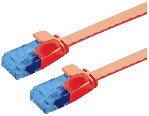 Value 21.99.2020 RJ45 Patchkabel CAT 6a U/UTP 0.50m Rot