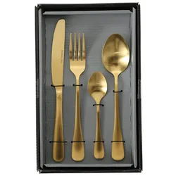Boltze Besteckset Landlord 16-tlg. - gold