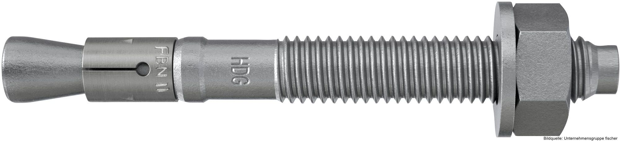fischerwerke fischer Bolzenanker FBN II 10/10 feuerverzinkt, 50 Stück