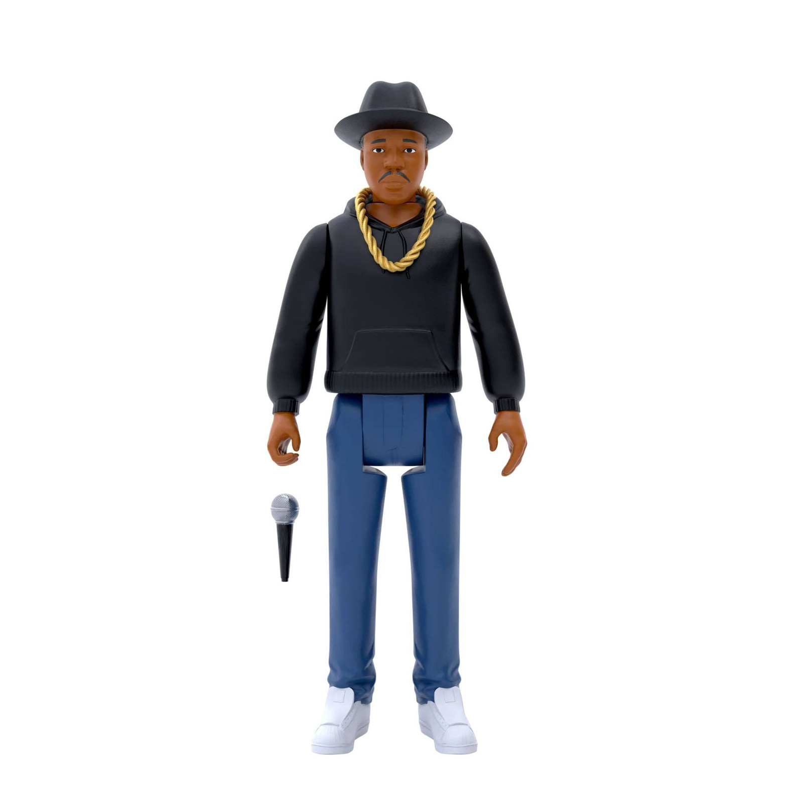 Super7 RUN DMC ReAction Actiefiguur Joseph Run Simmons, 10 cm, SUP7-RE-RDMCW01-JSM-01