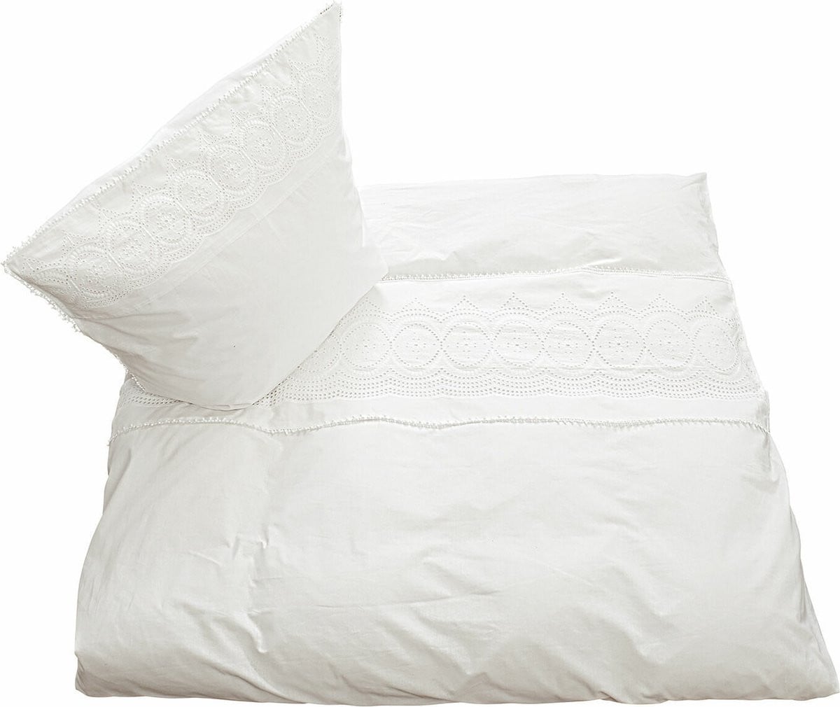 Loberon Norelle beddengoed wit