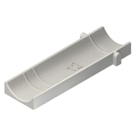 Niedax NIE GWU64 Universal-Gegenwanne für Bügelsch.Kabel-D58-64mm PS Kunstst. (GWU64)