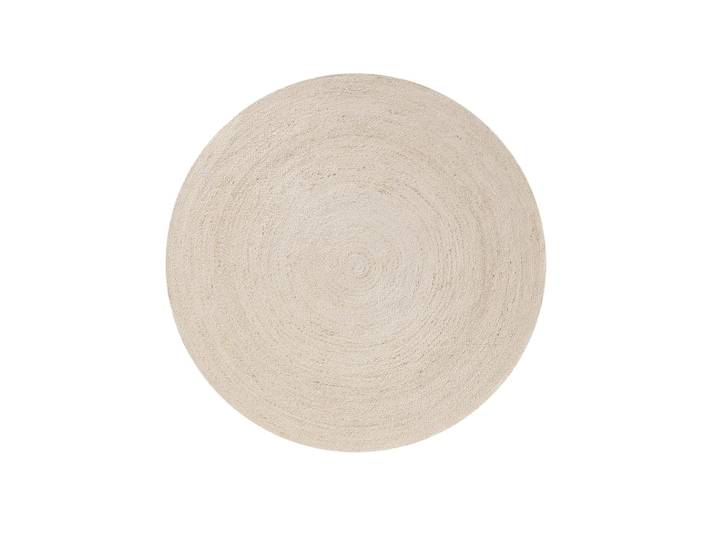 Tapis de jute ivory d 160 rond