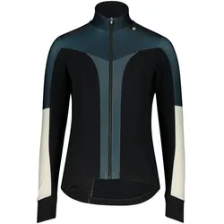 Bioracer, Damen, Velotrikot, Women's Vesper Tempest Thermal Long Sleeve Jersey (S), Schwarz, S