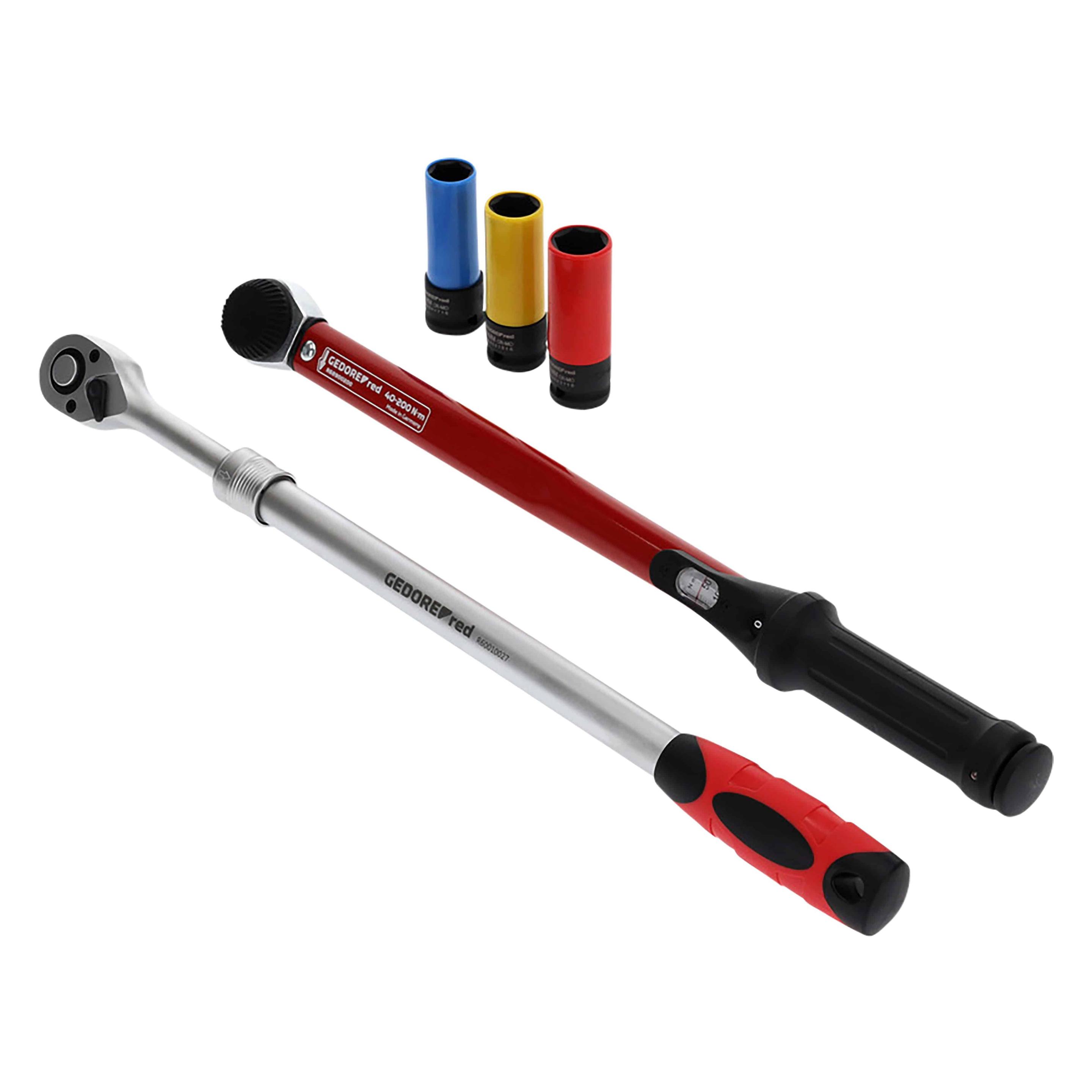 Gedore Red Radwechsel-Sortiment (1/2", 40 - 200 Nm) (3300187)
