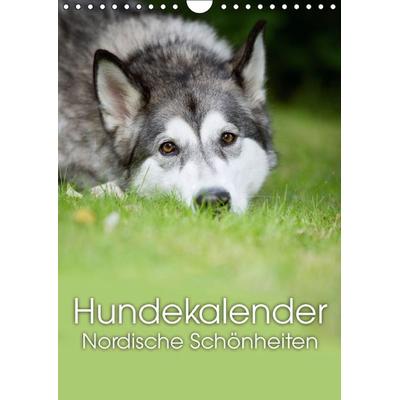 Hundekalender - Nordische Schönheiten (Wandkalender immerwährend DIN A4 hoch)