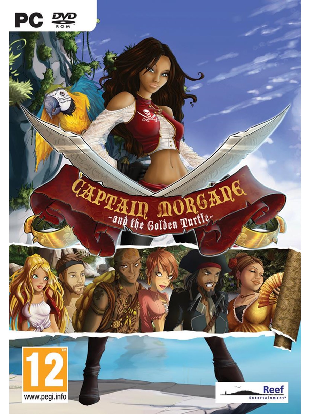 Captain Morgane and the Golden Turtle - Windows - Abenteuer - PEGI 12