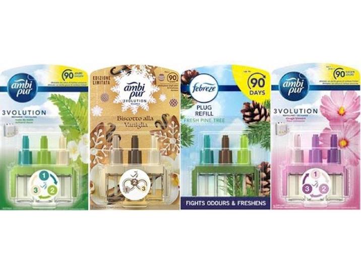 Ambi Pur 3Volution - Navullingen - Mix Geuren - 4 Stuks