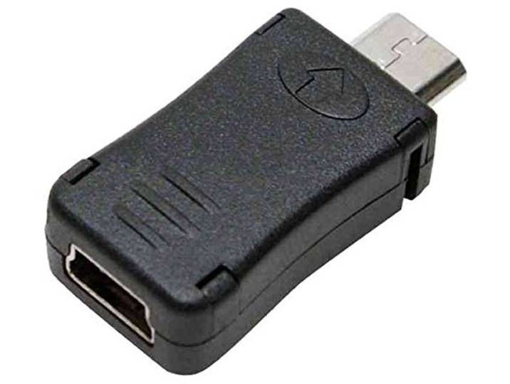 LogiLink - Adapter Mini USB-bus naar Micro USB-stekker