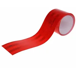 Reflektorband selbstklebend rot  - 2 m