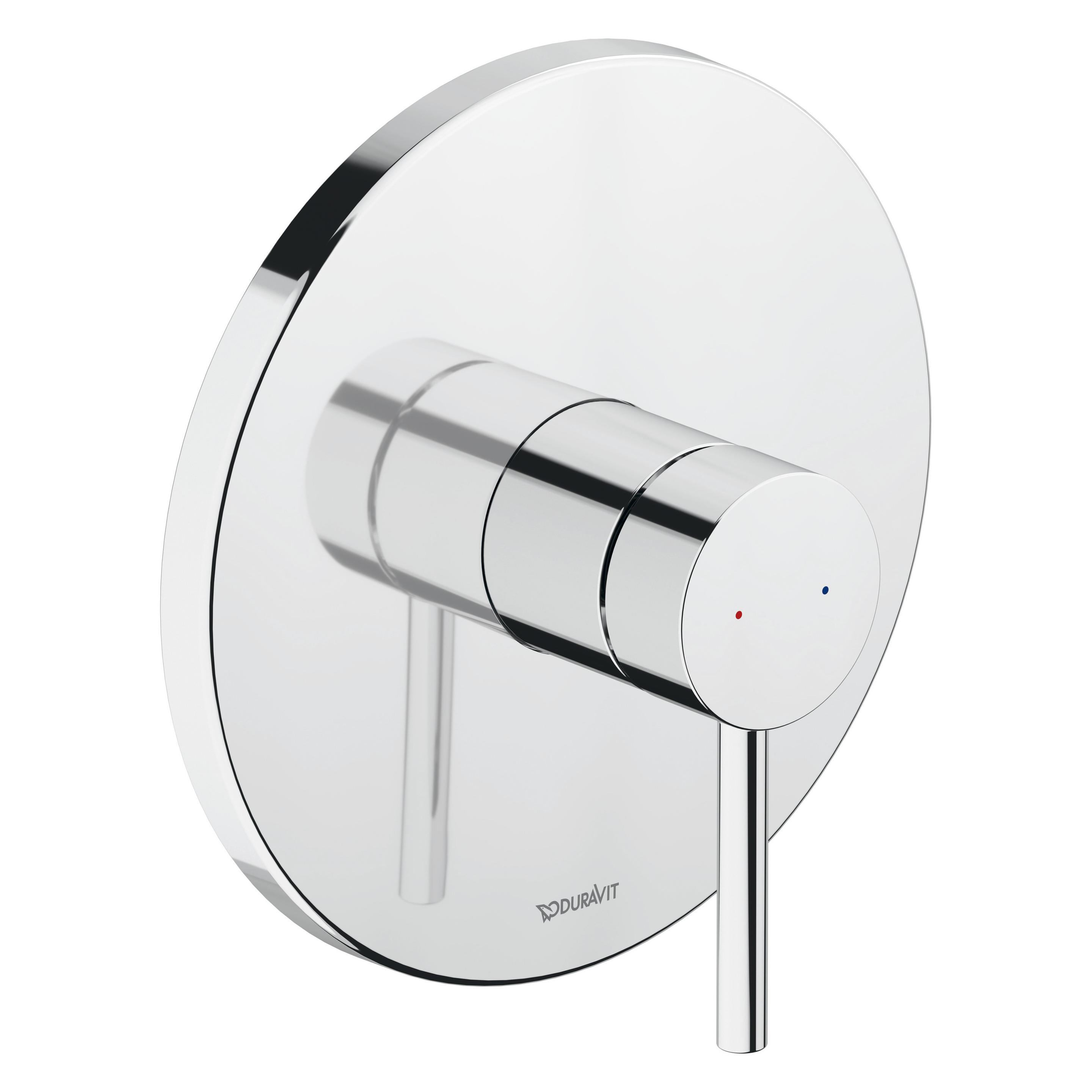 Duravit Circle Einhebel-Brausemischer, Unterputz,Verbraucher 1, Chrom, CE4210010010 (CE4210010010)
